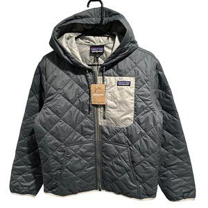 Patagonia Diamond Quilted Bomber Hoody Jacket